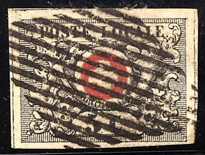 gestempelt - Schweiz Nr. 2 (sogen. "Waadt"), - Briefmarken