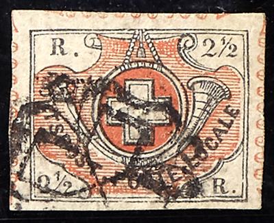 gestempelt - Schweiz Nr. 4 (sogen. "Winterthur"), - Stamps