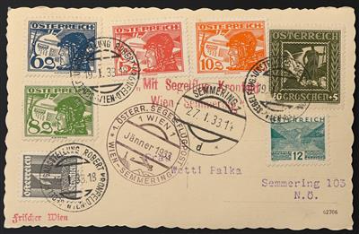 ö Flugpost Poststück - 1927/33 Luftschiff Graf Zeppelin Weltrundfahrt 1929, - Briefmarken