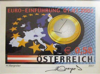 Österr. 2002 in Endausführung jedoch - Briefmarken