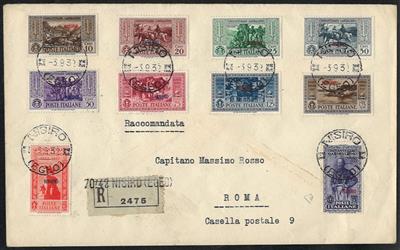 Poststück - Ägäische Inseln (Egeo), - Briefmarken