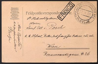 Poststück - Bosnien, - Briefmarken