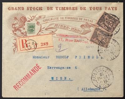 Poststück - Frankreich, - Stamps