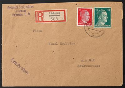 Poststück - Mühlviertel 1945, - Briefmarken