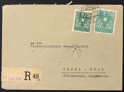 Poststück - Mühlviertel Oktober 1945, - Briefmarken