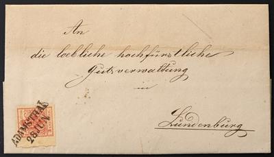 Poststück - Österr. 1850, - Briefmarken