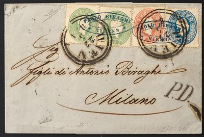 Poststück - Österr. Ausg. 1860/61, - Stamps