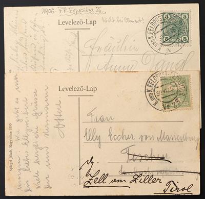 Poststück - Österr. Feldpost 1906 - Kaisermanöver - Francobolli