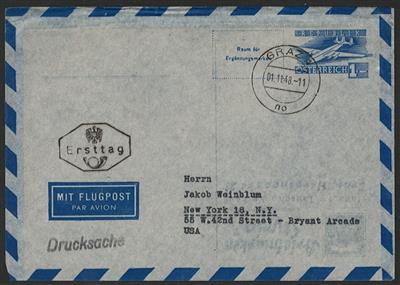Poststück - Österr. II. Rep., - Francobolli