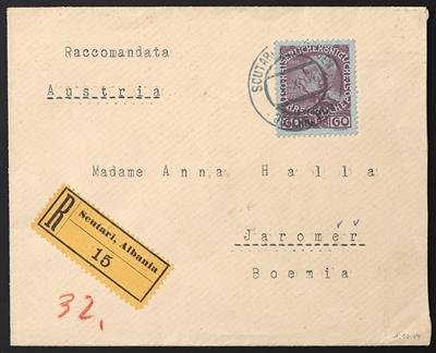 Poststück - Österr. Levante, - Briefmarken