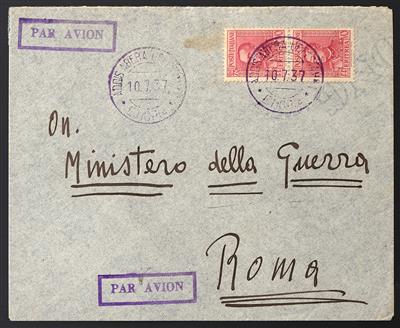 Poststück - Partie Flugpostbelege Italienisch - Äthiopien (ETIOPIA), - Stamps