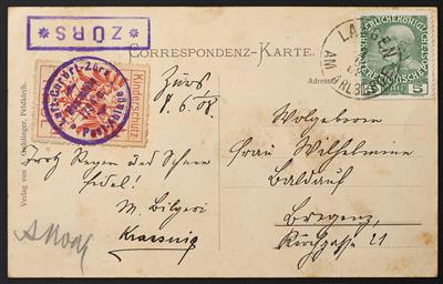 Poststück - Vorarlberg 24 Monarchiebelege aus Sulzberg, - Stamps