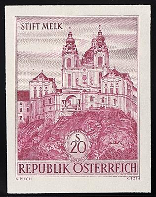 ** - Österr. Nr. 1114Uy (20S Bauten Stift Melk UNGEZÄHNT), - Briefmarken