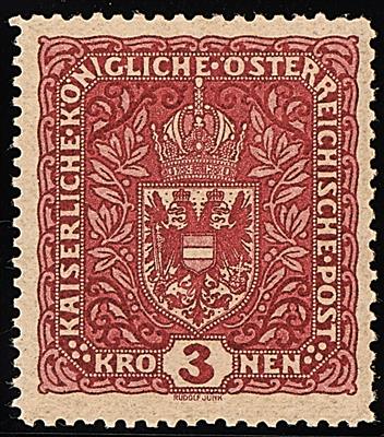 ** - Österr. Nr. 201 II (3 Kronen - Známky