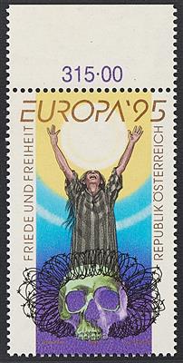 ** - Österr. Nr. 2187F (Europamarke 1995, - Stamps