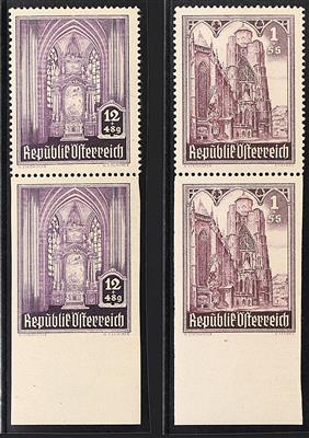 **/* - Österr. Nr. 804Udr (12+48 Gr. Stephansdom NUR OBEN GEZÄHNT), - Briefmarken