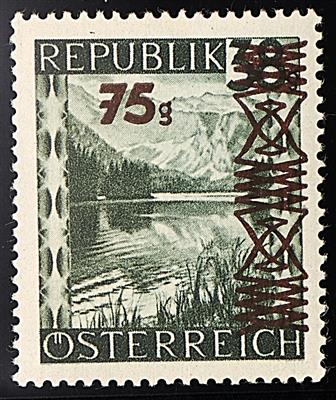 ** - Österr. Nr. 844c (STEINGRÜN), - Briefmarken