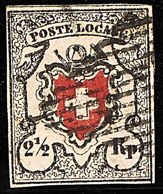 gestempelt - Schweiz Nr. 6 I (POSTE - Stamps