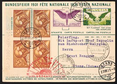 Poststück - Zeppelinpost, - Stamps