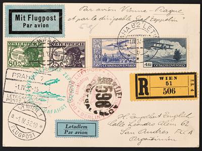 Poststück - 2. Südamerikafahrt 1932, - Stamps