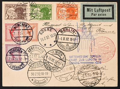 Poststück - LUPOSTA - Fahrt 1932, - Známky
