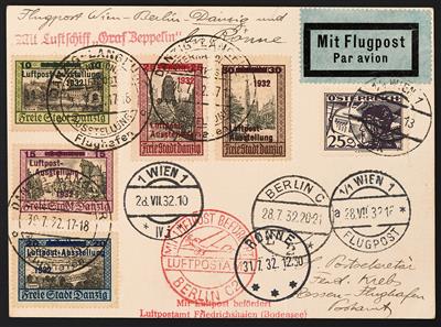 Poststück - LUPOSTA - Fahrt 1932, - Stamps