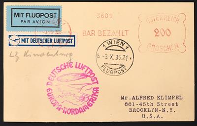 Poststück - LZ 129, - Briefmarken