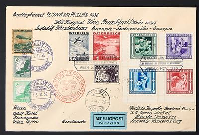 Poststück - LZ 129, - Briefmarken