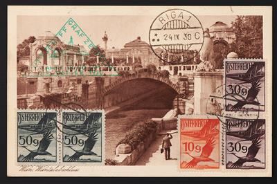 Poststück - Ostseefahrt 1930, - Stamps