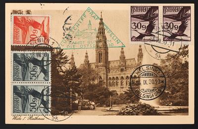 Poststück - Ostseefahrt 1930, - Francobolli