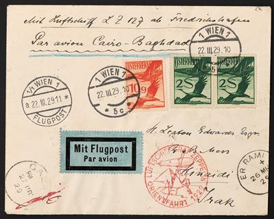 Poststück - Partie Österreich- Zu - leitungen 1929, - Stamps