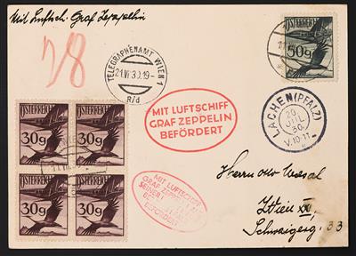 Poststück - Pfalz-Fahrt 1930, - Francobolli