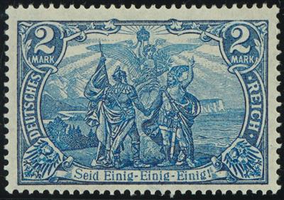 ** - D.Reich Nr. 82 A (2 Mk.) feinst postfr. Prachtstück, - Briefmarken