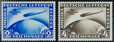 ** - D.Reich Zepp. Flug Nr. 439/440 y (1. Südamerikafahrt), - Francobolli