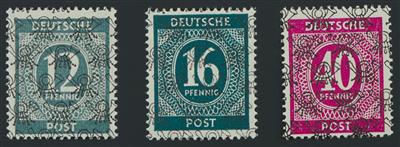 ** - Deutschland All. Bes. (Amerik. u. Brit. Zone) Mi. Spez. Nr. 52 II/68 II - Stamps