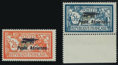 ** - Frankreich Flug Nr. 220/ 21, - Stamps
