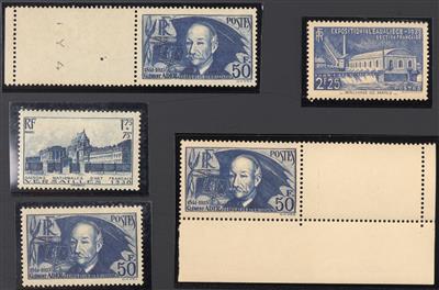 **/*/gestempelt - Sammlung  FRANKREICH - Ausg. 1862/1981 etc. - u.a. Nr.293/94, - Stamps