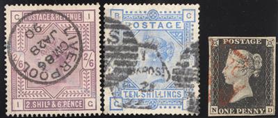 **/gestempelt - Schöne u. Reichh. Sammlung Großbrit. Ausg. 1840/2005 - (ab 1967/2005 **) u.a. Freim. 1952/2005 etc. **, - Stamps