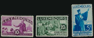 */**/gestempelt - Sehr schöne Sammlung Luxemburg Ausg. 1852/1960 - m. Dienstm., - Briefmarken