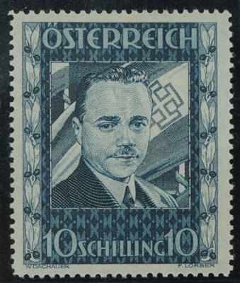 ** - Österr. 10.- S Dollfuß Prachtstück - Francobolli