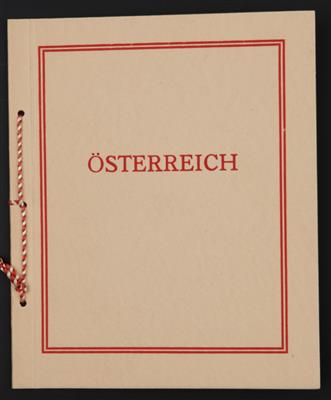 * - Österr. 1936 - 10 S Dollfuß (Nr. 588) in Geschenkmappe der Österreichischen Post, - Známky