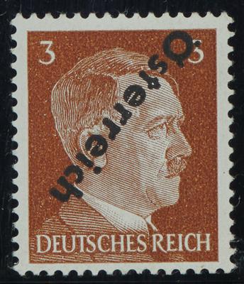 ** - Österr. 1945 - I. Wr. Aushilfsausg. 3 Pfg.   ANK Nr. (8) K, - Briefmarken