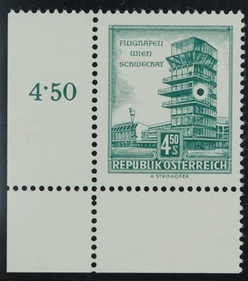 ** - Österr.   ANK Nr. 1109 II (4,50 S Bauten mit Plattenf. "RETTUNGSRING"), - Briefmarken