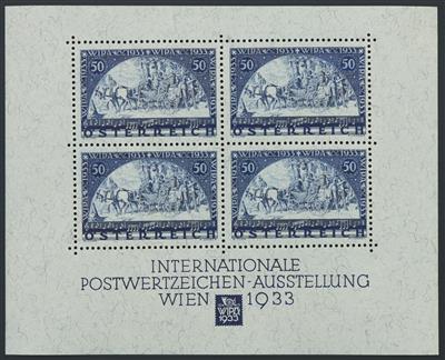 * - Österr. WIPABLOCK (127:102:127:102), - Briefmarken