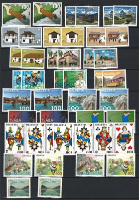 ** - Partie FRANKATURWARE Schweiz bis 2018, - Briefmarken