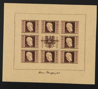 **/*/Poststück/gestempelt/Briefstück - Sammlung Österr. 1945/1964, - Stamps