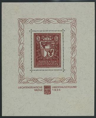 **/* - Sammlung Liechtenstein ca. 1912/1972 mit Dubl., - Francobolli