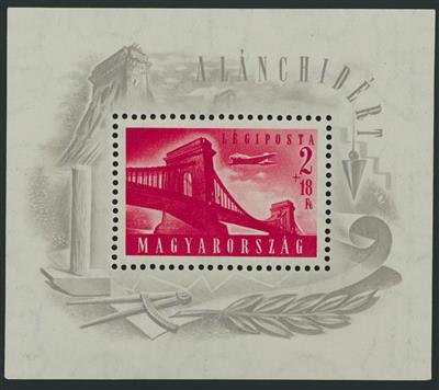 ** - Sammlung Ungarn Ausg. 1918-1965 - u.a. viele Flugpostmarken, - Briefmarken