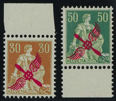 ** - Schweiz   ANK Flug. Nr. 156/57, - Stamps