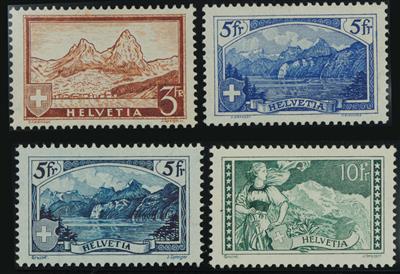 ** - Schweiz Nr. 122 (5 Fr. A. BURKHARD), - Známky